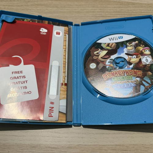Donkey Kong Country Tropical Freeze Nintendo Wii U like new
