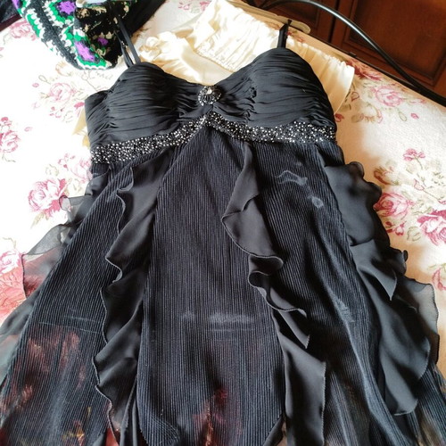 Laura Fiori vintage black top size L like new 2005