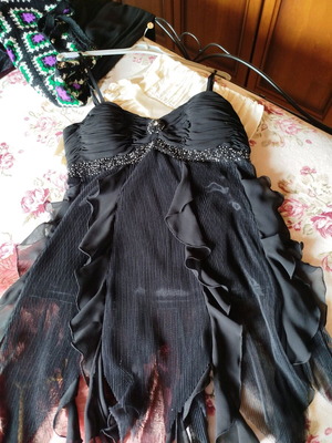 Laura Fiori vintage black top size L like new 2005