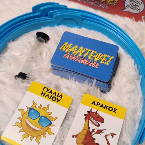 Mantepse! Pantomime board game used for kids 6+