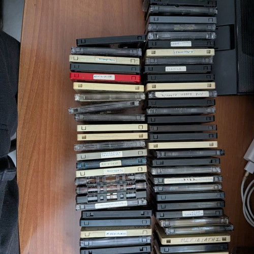 67 cassette tapes for cassette player, various genres