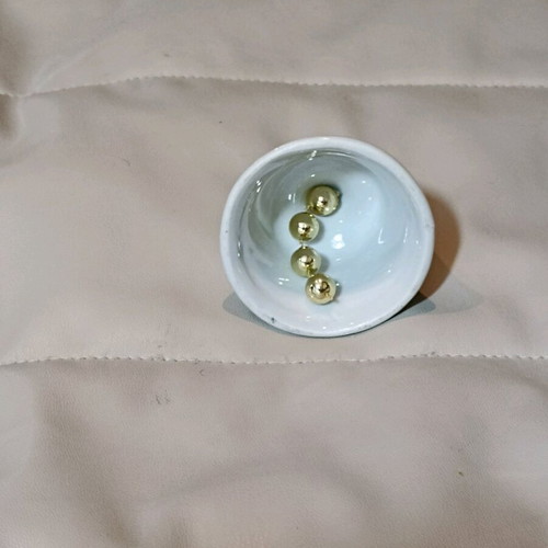 Thassos bell new set with transparent decorative stones
