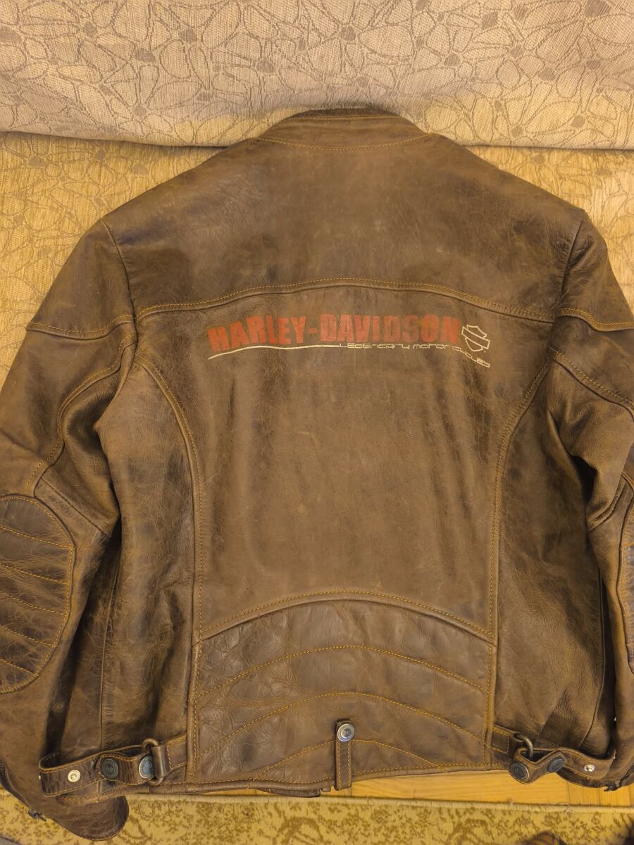 Harley-Davidson leather jacket brown… - € 300,00 - Vendora.cy