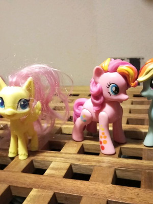 Φιγούρες My Little Pony μεταχειρισμένες, πακέτο 4 τεμαχίων