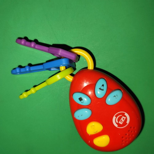 Toy My First Car Keys with Sounds and Light used