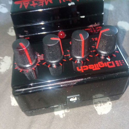 Digitech Death Metal pedal used