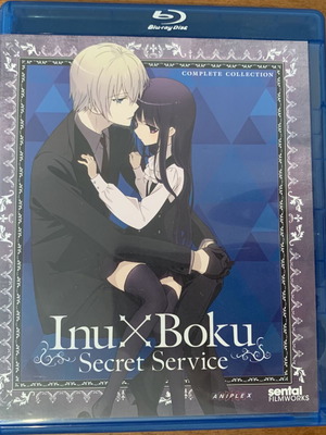 Inu X Boku Secret Service Blu-Ray Box Set complete series like new