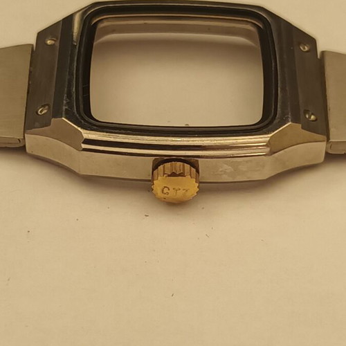 Citizen women's watch like new, analog and digital, yellow and silver