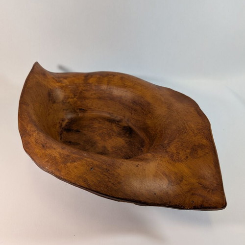 Large decorative ceramic bowl used 44x30x10cm