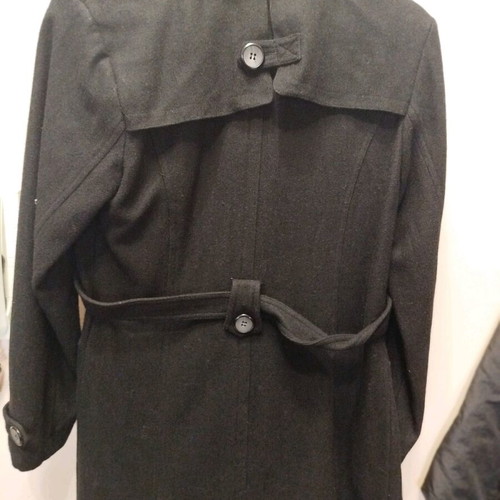 Moritz black coat like new, size M