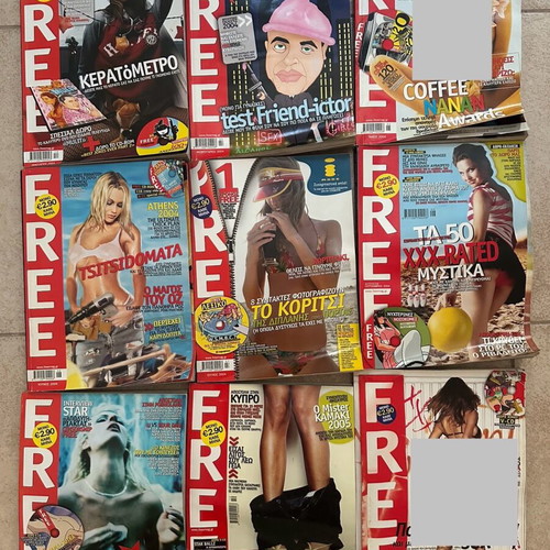 Free Lifestyle magazines used, issues 1-19 from 2003-2005