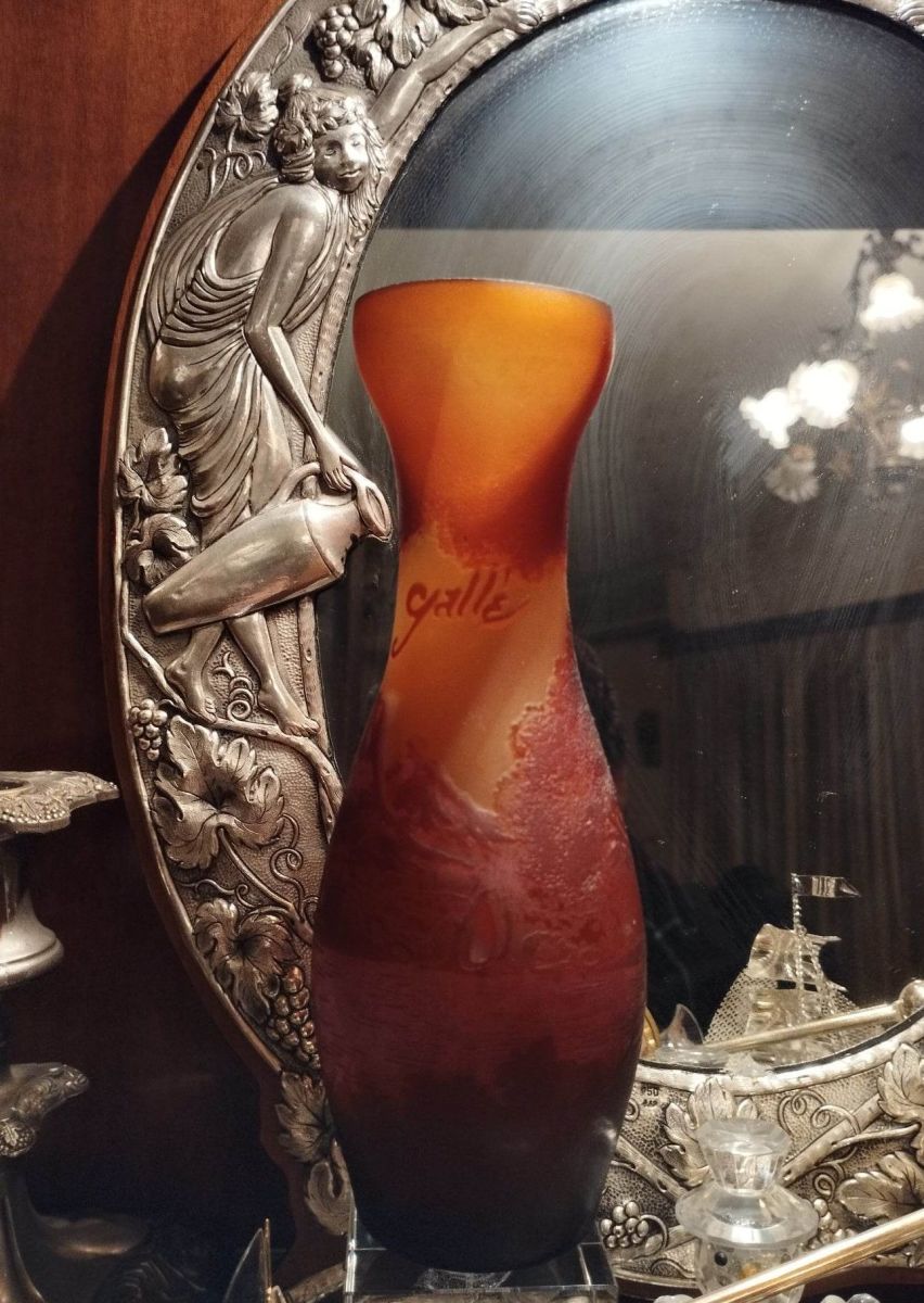 Emile Galle Cameo Art Nouveau Vase… - € 3.420,00 - Vendora.cy