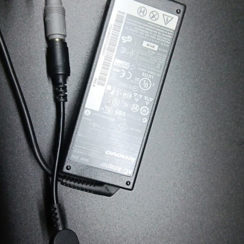 Lenovo 90w power adapter used with square connector without 3pin cable