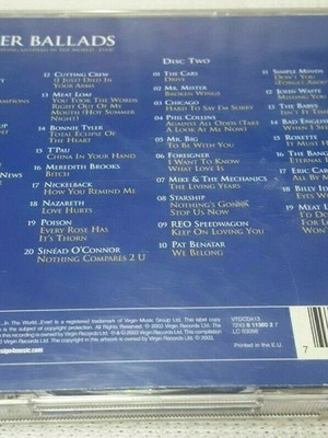 Power Ballads 2XCD used, rock