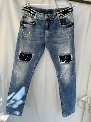 Alexander Wang jeans, size XL, blue