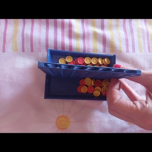 Connect 4 Travel Edition Portable Board Game