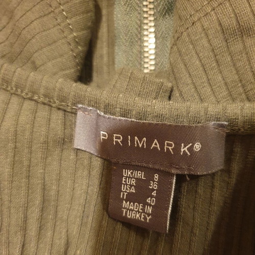 Primark top olive green like new, size S