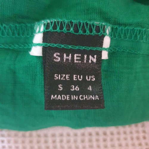 Shein shirt and shorts set new, green, size S