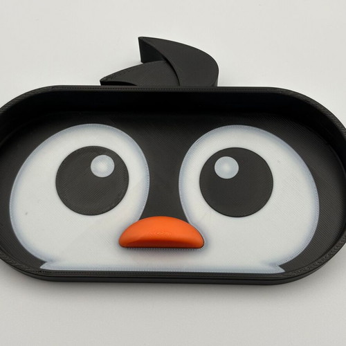 Glasses Tray Penguin 3D Printed New