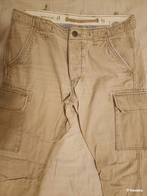 Jack & Jones cargo pants used size 32 beige