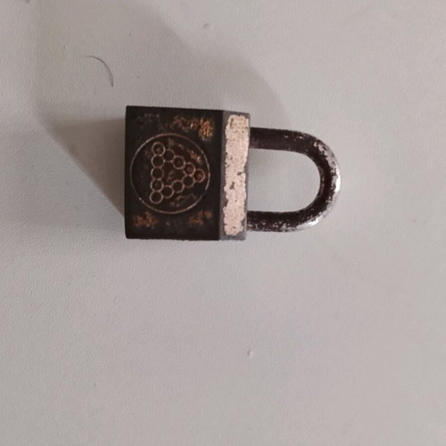 Collectible padlock used with side lock