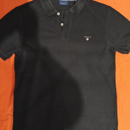 Gant polo shirt medium black like new