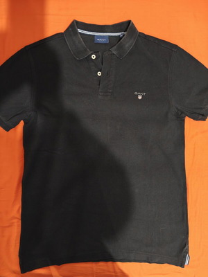 Gant polo shirt medium black like new