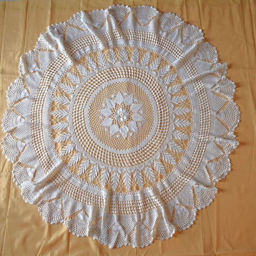 Handmade large doily new