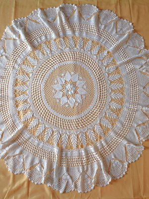 Handmade large doily new