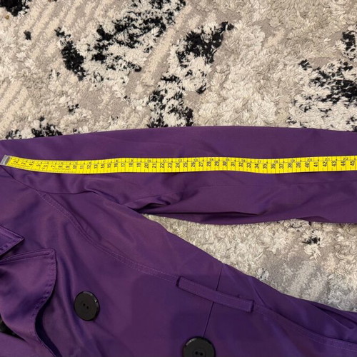 Purple outerwear like new, size S