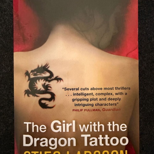 The Girl with the Dragon Tattoo by Stieg Larsson, like new, English edition