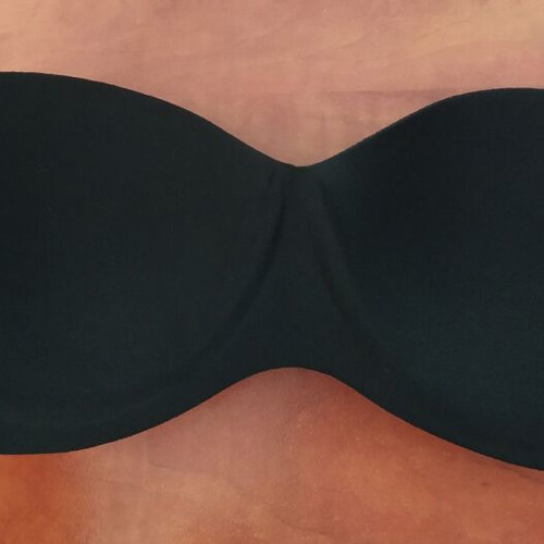 Strapless bra new, black without straps