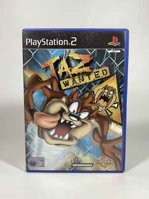 Taz Wanted παιχνίδι για PlayStation 2 μεταχειρισμένο, πλήρες με οδηγίες