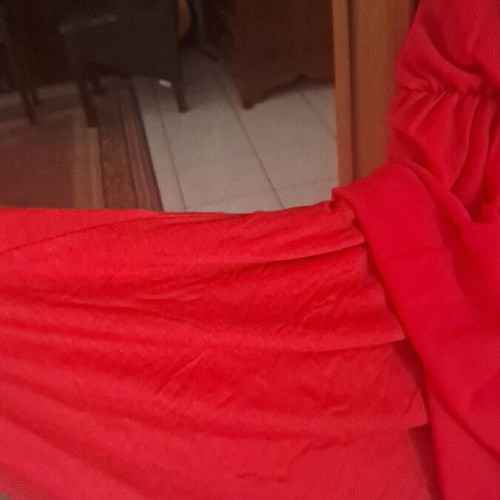 Midi silk dress Lynne like new, red, size 38