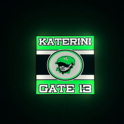 Led Gate 13 Panathinaikos Katerini lamp like new