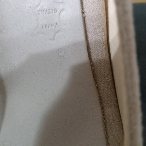 Beige summer platform sandals size 37 suede, 10cm heel, like new