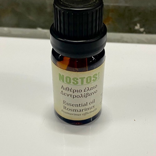 Nostos Pure Rosemary Essential Oil 10ml new