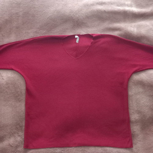 Lightweight women's sweater like new, burgundy, size XL