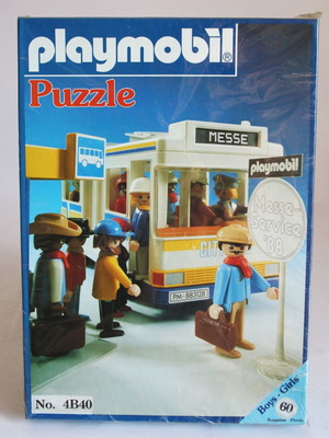 Playmobil παζλ Lyra 4B40 στάση λεωφορείου καινούργιο