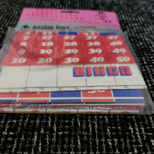 Assim Toys Bingo 1980s new collectible board game