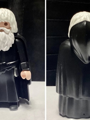 Playmobil custom figure priest like new