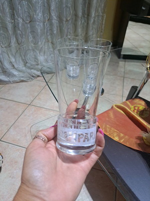 Чаши Campari като нови, комплект от 4 броя