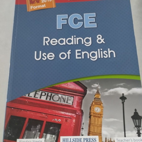 FCE Reading and Use of English books set like new by Hillside