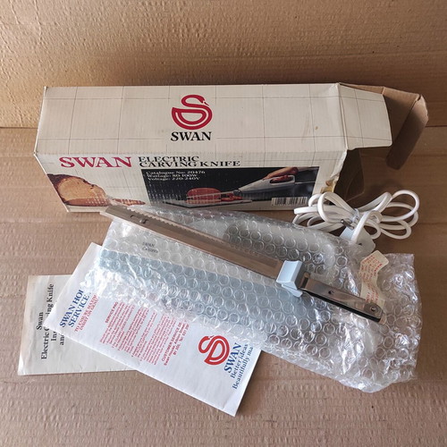 Vintage Swan electric knife like new, 1989