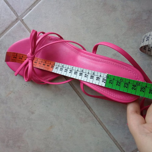 Zara pink kitten heels sandals new, size 39
