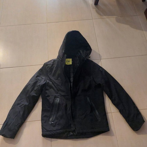 Men's jacket like new, size M, black