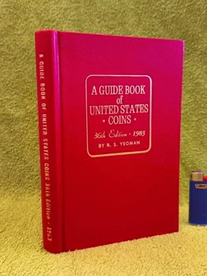 A Guide Book Of United States Coins 1983, like new