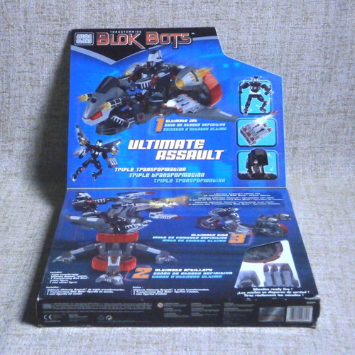 Mega Bloks Blok Bots Ultimate Assault set #9371, vintage 2002, sealed