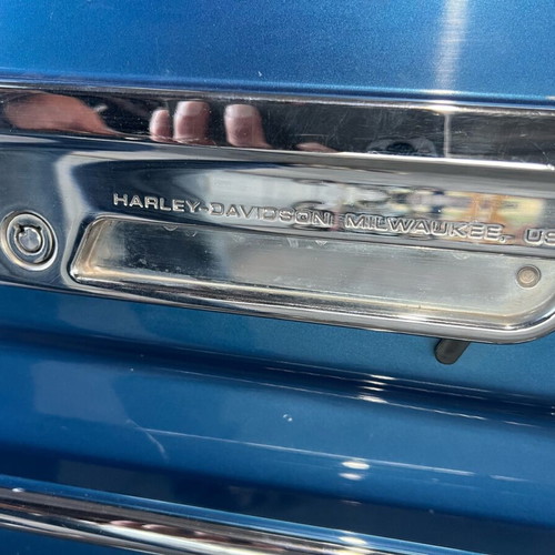Harley Davidson Glide reflectors for saddlebags new sticker, set of two