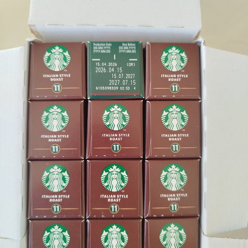 Starbucks Italian Style coffee capsules pack of 12, new